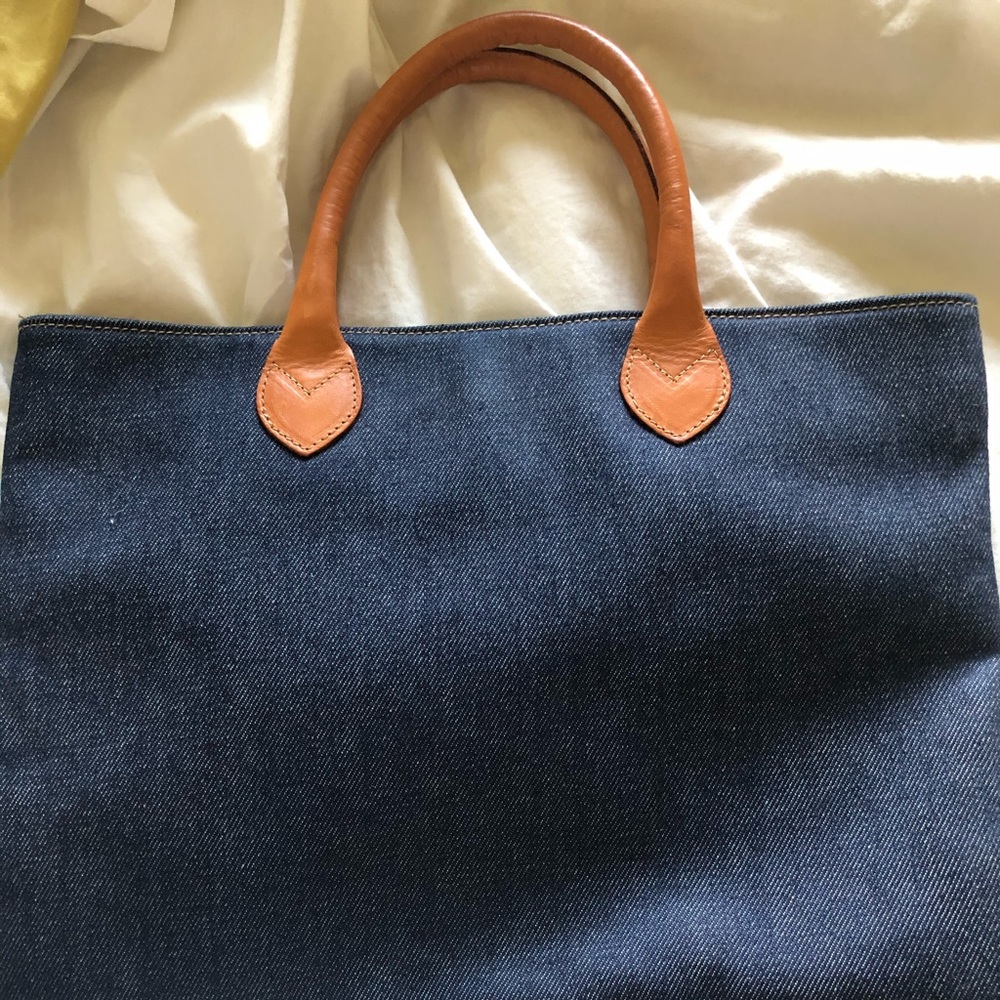 Neiman Marcus Demin Purse